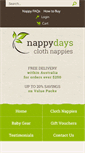 Mobile Screenshot of nappydays.com.au